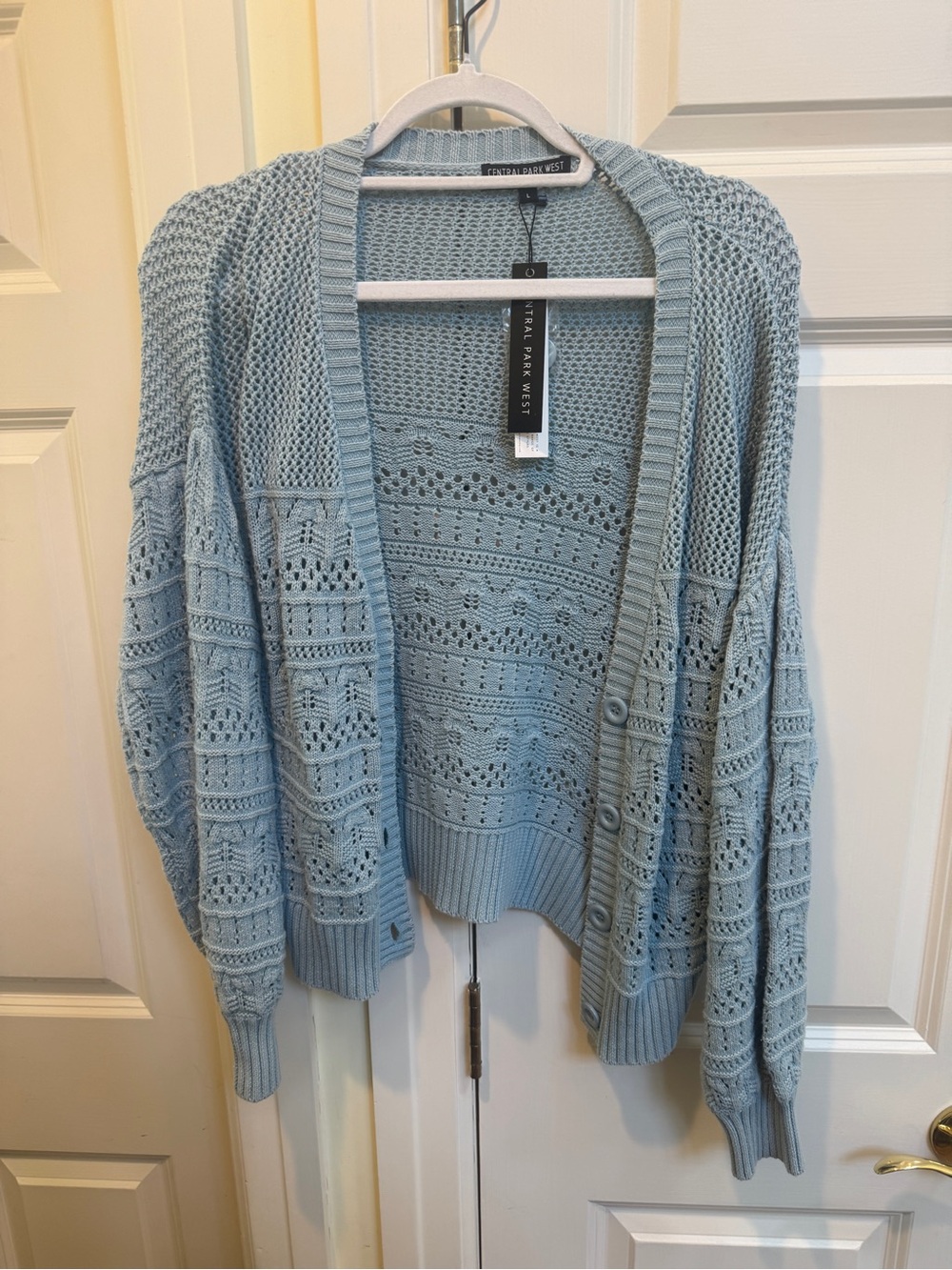Central Park West Blue Cardigan